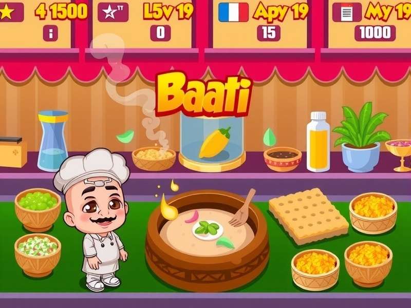 Culinary Baati Rush Game Screenshot